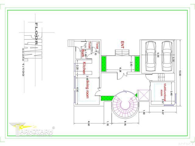 طراحی ویلا چابکسر