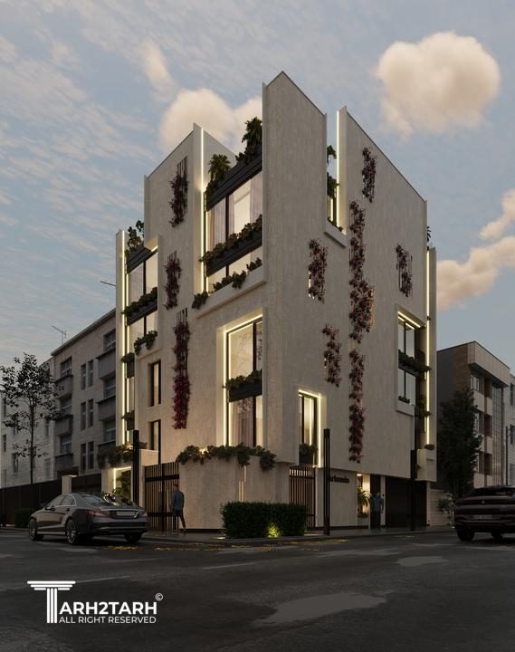مسابقه طراحی نما و داخلی ساختمان مسکونی سبز آرتمیس