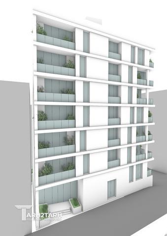 طراحی پلان و نما و روف گاردن چناران