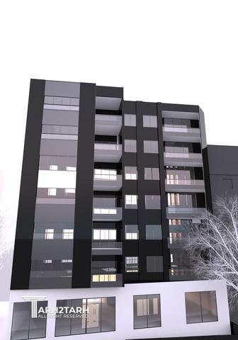 طراحی پلان و نما و روف گاردن چناران