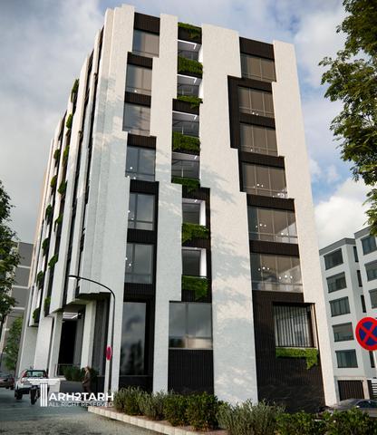 طراحی پلان و نما و روف گاردن چناران