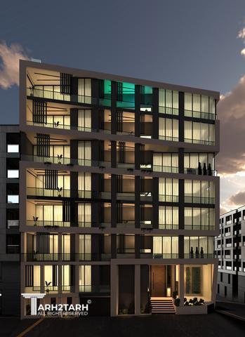 طراحی پلان و نما و روف گاردن چناران