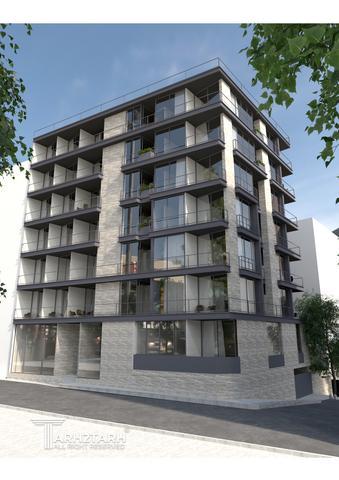 طراحی پلان و نما و روف گاردن چناران