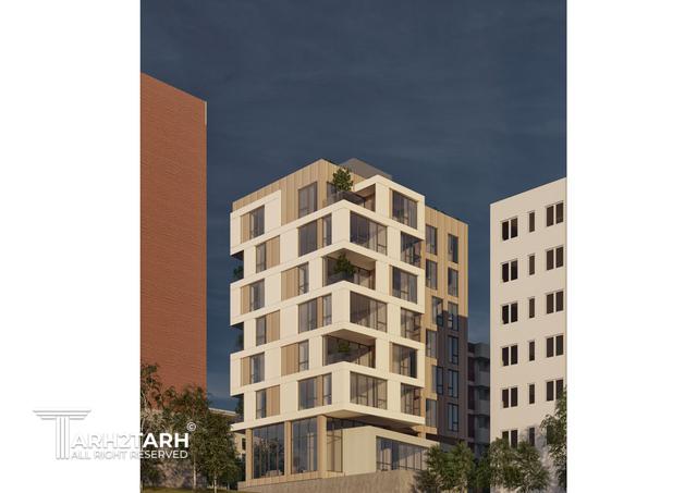 طراحی پلان و نما و روف گاردن چناران