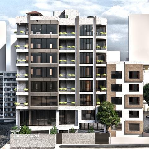 طراحی پلان و نما و روف گاردن چناران