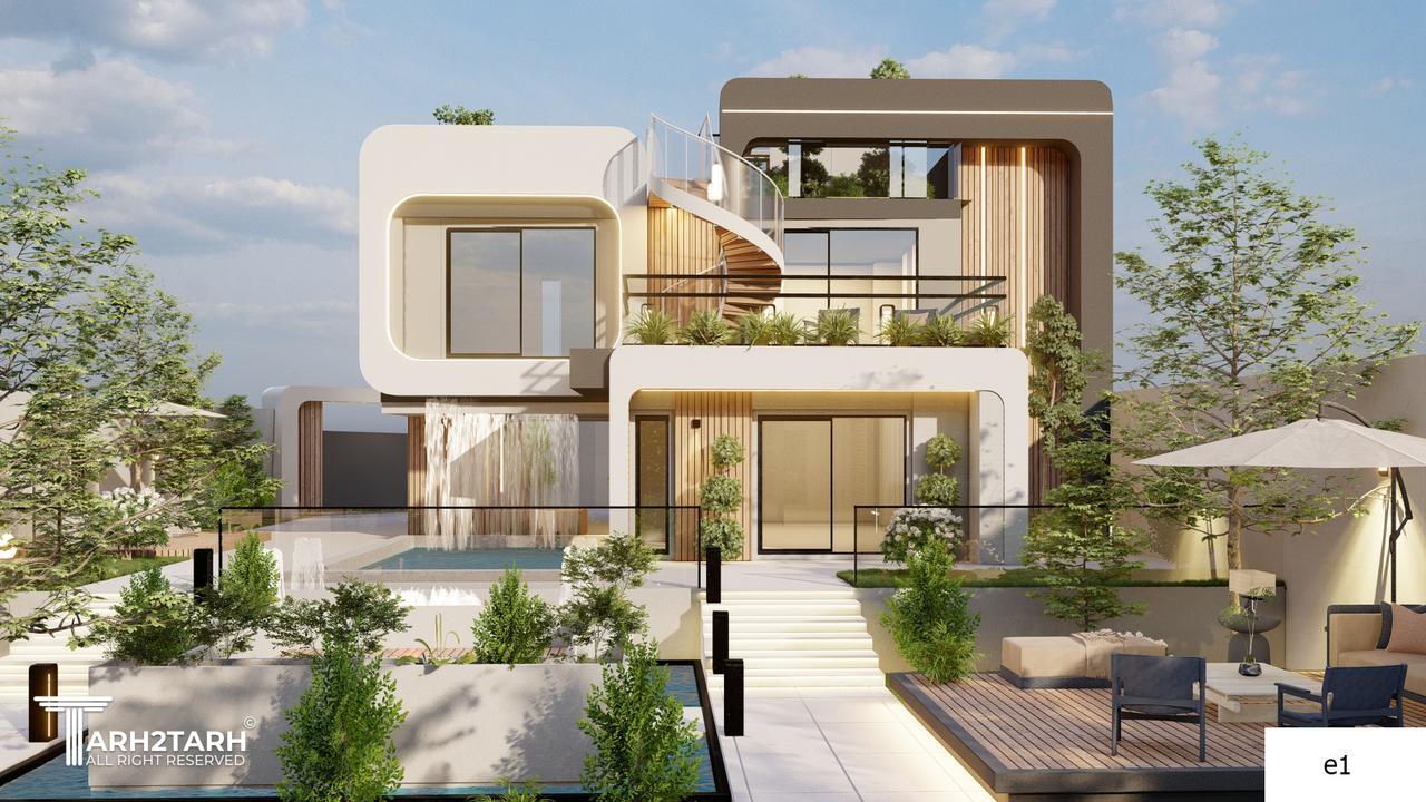 طراحی ویلای بوستان شیراز