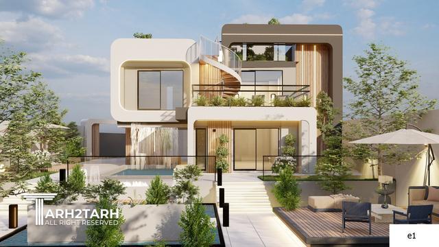 طراحی ویلای بوستان شیراز