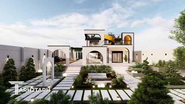 طراحی ویلای بوستان شیراز
