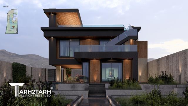 طراحی ویلای بوستان شیراز