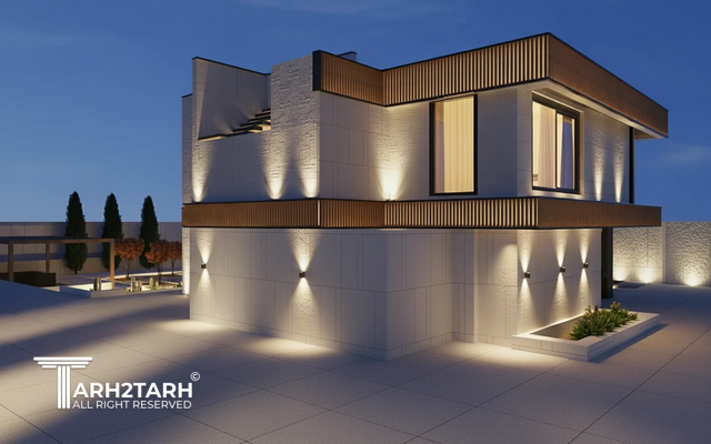 طراحی ویلای بوستان شیراز
