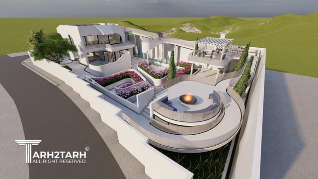 طراحی ویلای بوستان شیراز