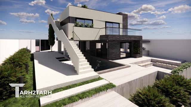 طراحی ویلای بوستان شیراز