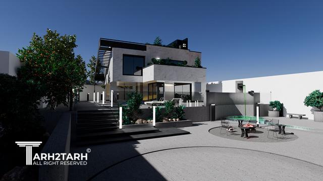 طراحی ویلای بوستان شیراز