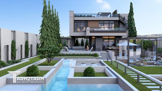 طراحی ویلای بوستان شیراز