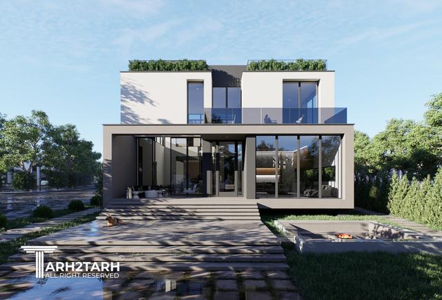 طراحی ویلا نارنج