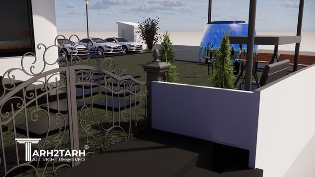 طراحی ویلا نارنج