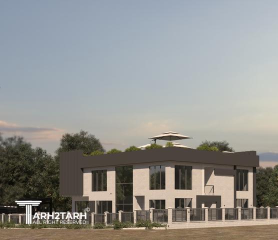 طراحی ویلا نارنج