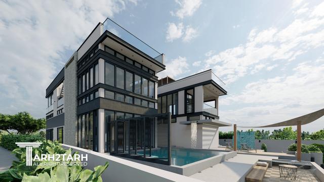 طراحی ویلا نارنج