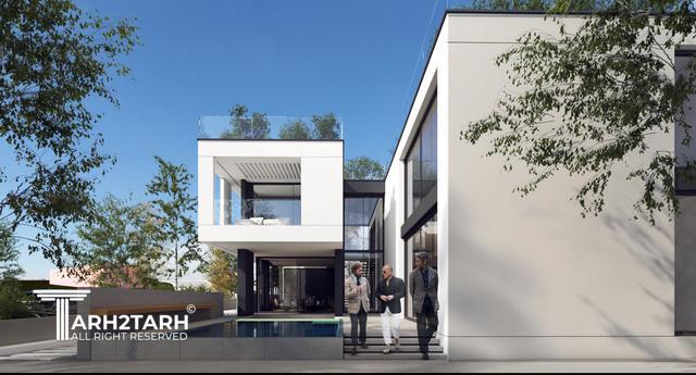 طراحی ویلا نارنج