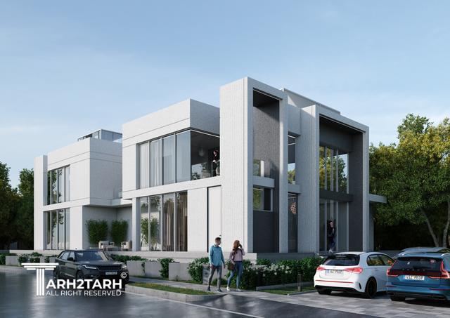 طراحی ویلا نارنج