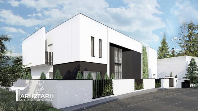 طراحی ویلا نارنج