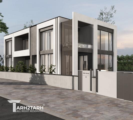 طراحی ویلا نارنج