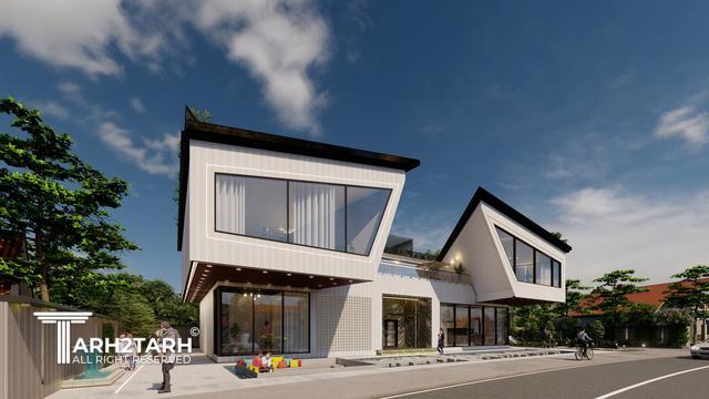 طراحی ویلا نارنج