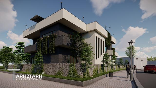 طراحی ویلا نارنج