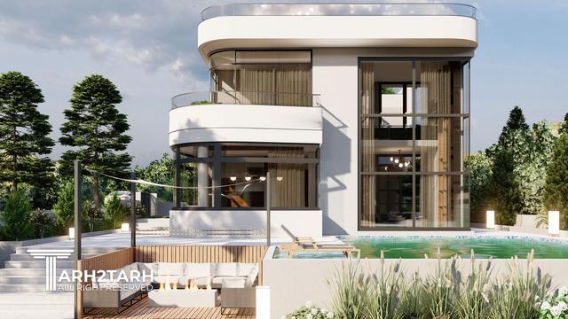 طراحی ویلا نارنج