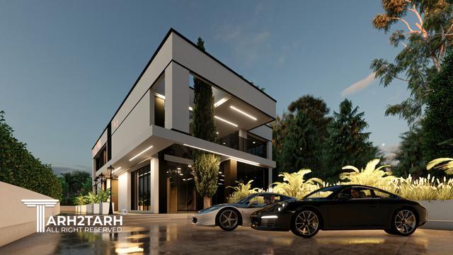 طراحی ویلا نارنج