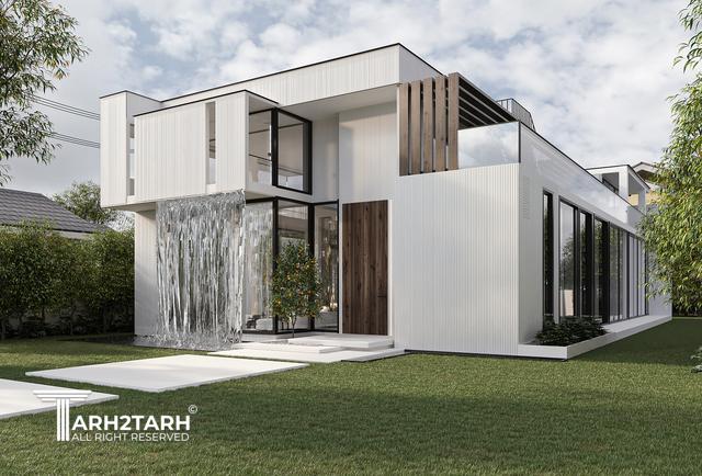 طراحی ویلا نارنج