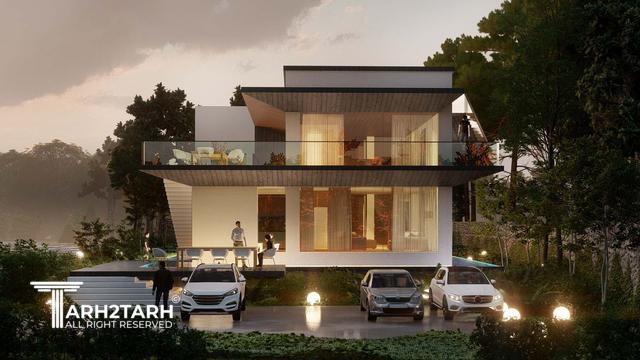 طراحی ویلا نارنج