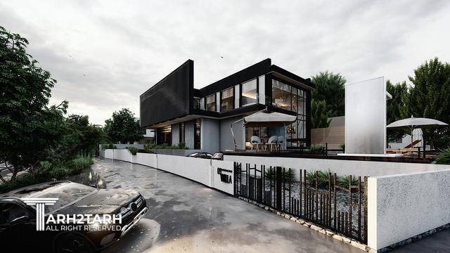 طراحی ویلا نارنج