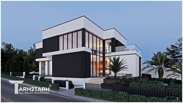 طراحی ویلا نارنج