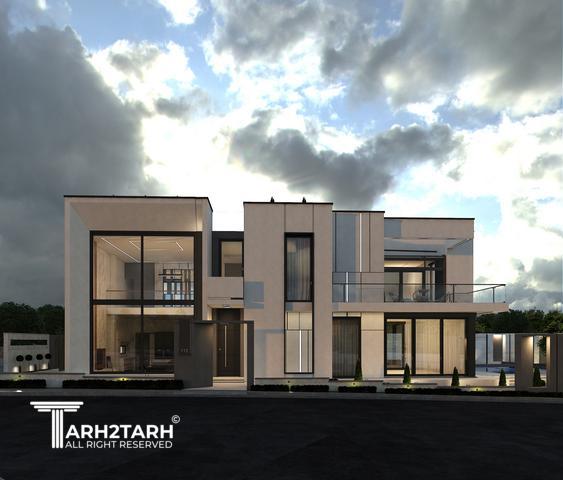 طراحی ویلا نارنج