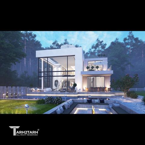 طراحی ویلا نارنج