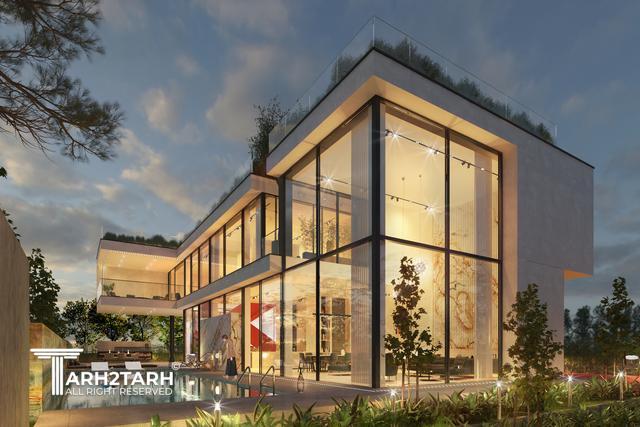 طراحی ویلا نارنج