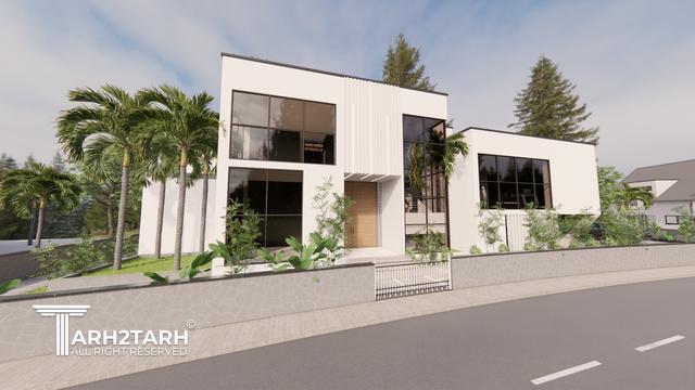 طراحی ویلا نارنج