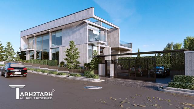 طراحی ویلا نارنج