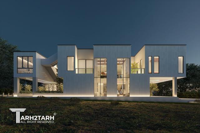 طراحی ویلا نارنج