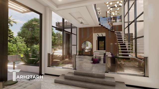 طراحی ویلا نارنج