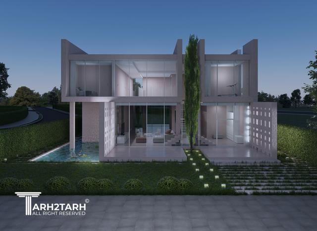 طراحی ویلا نارنج