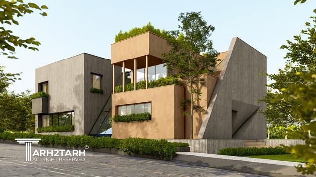 طراحی ویلا نارنج