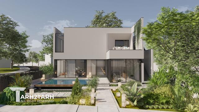 طراحی ویلا نارنج