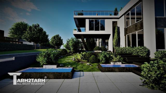 طراحی ویلا نارنج