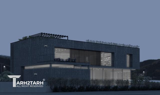 طراحی ویلا نارنج