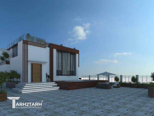 طراحی ویلا نارنج