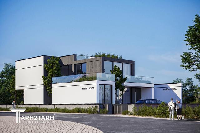 طراحی ویلا نارنج