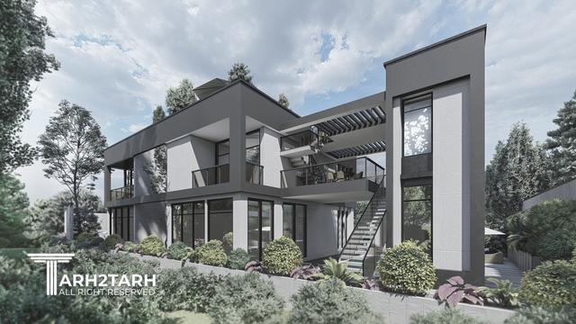 طراحی ویلا نارنج