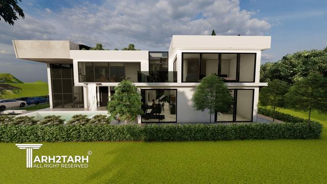 طراحی ویلا نارنج